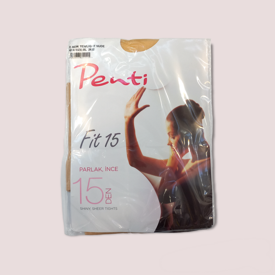 جوراب شلواری شیشه ای پنتی اصل | Penti Fit 15