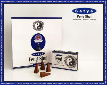 عود مخروطی فنگ شویی برند ساتیا | Feng Shui Satya