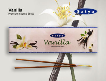 عود شاخه ای  دست ساز وانیل برند ساتیا | Vanilla satya