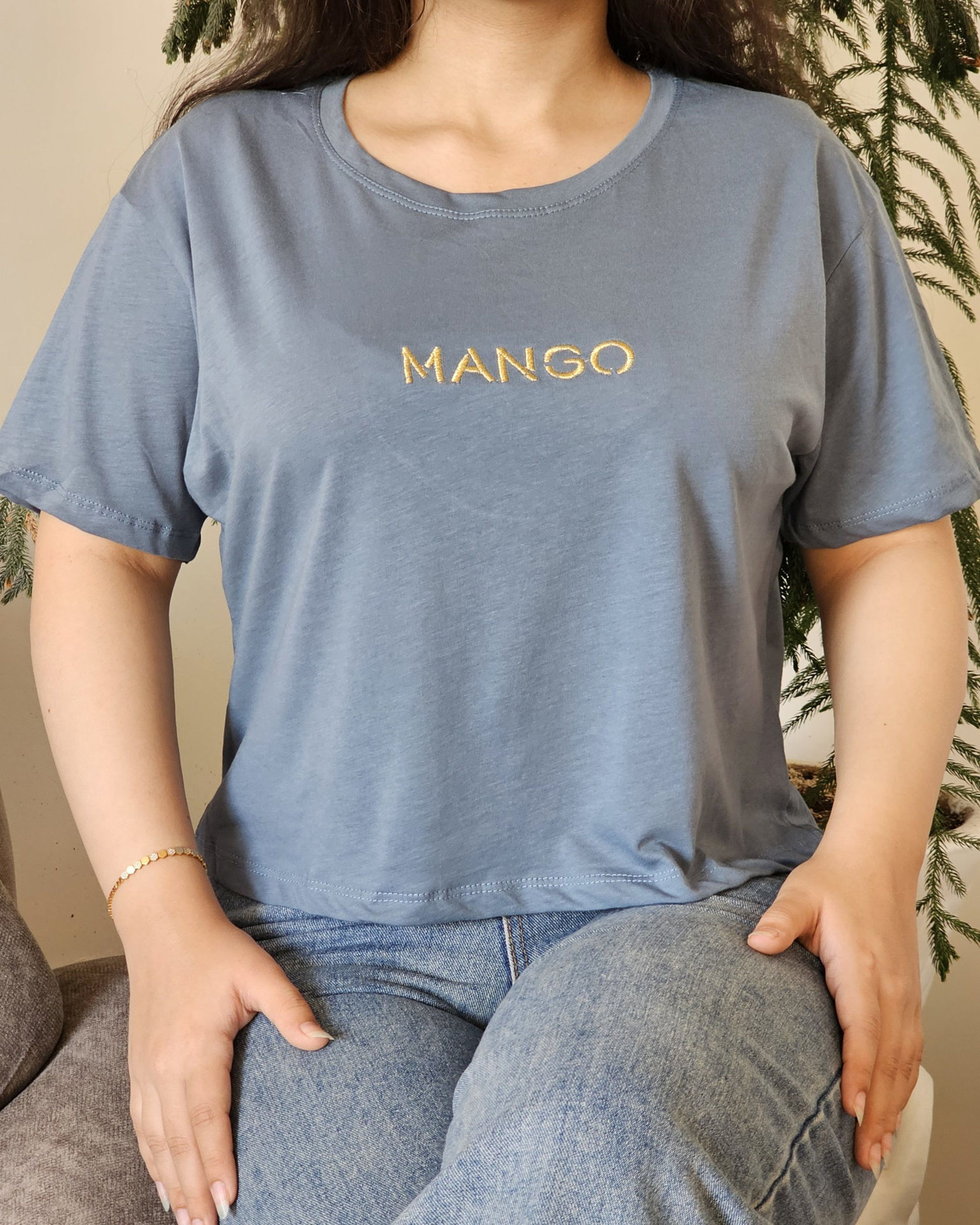 ست کراپ و شورتک منگو | MANGO