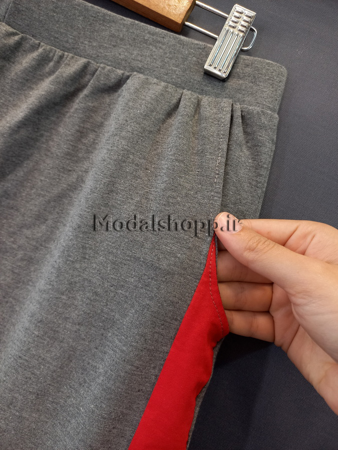 ست تاپ و شلوارک مردانه ساتیین طرح فیلا | SATEEN