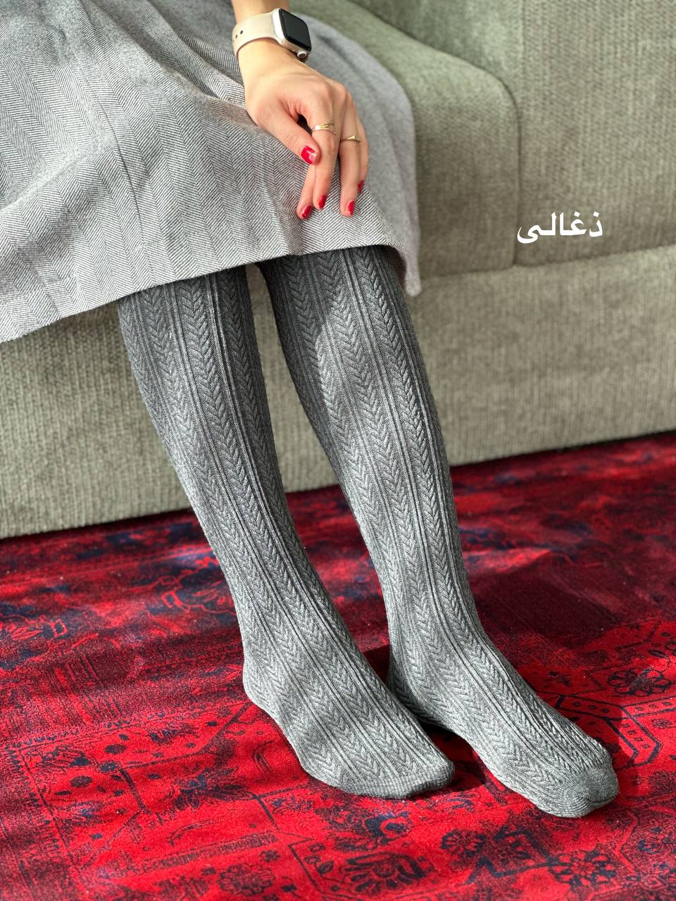 جوراب شلواری زنانه گندمی EVA - ترک