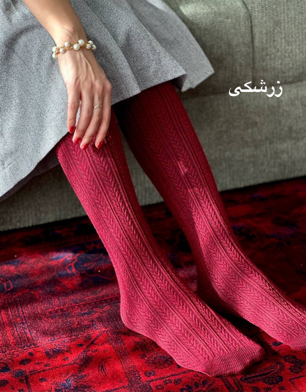جوراب شلواری زنانه گندمی EVA - ترک