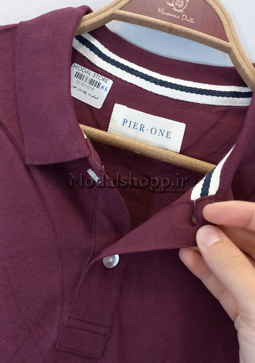 تیشرت مردانه یقه دار وارداتی PIER ONE