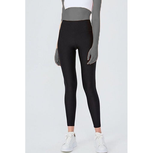 لگ مات ورزشی زنانه کمر گنی اسپاندکس | spandex leggings