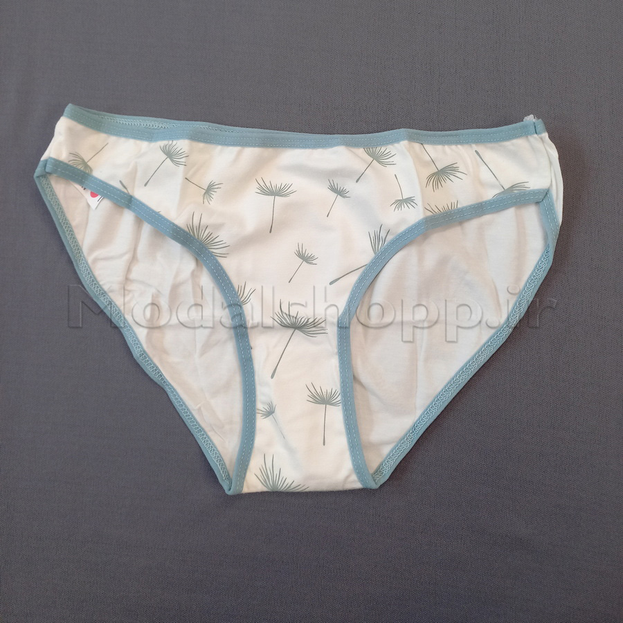 شورت اسلیپ زنانه و دخترانه نخی دومینانت ، بسته 3 عددی طرح قو (سایز S)