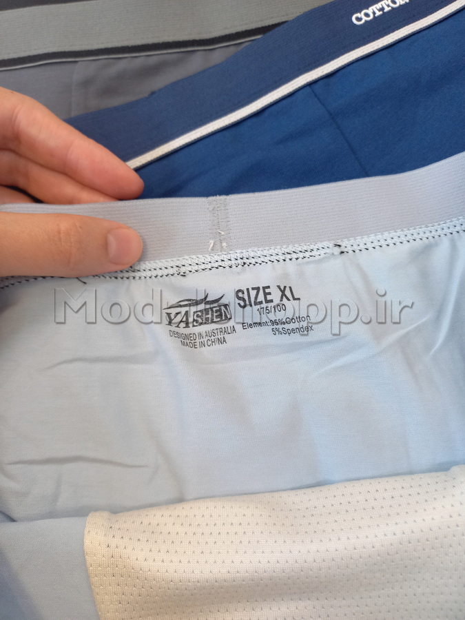 شورت پادار مردانه یاشن وارداتی درجه یک طرح (cotton pro) | YASHEN