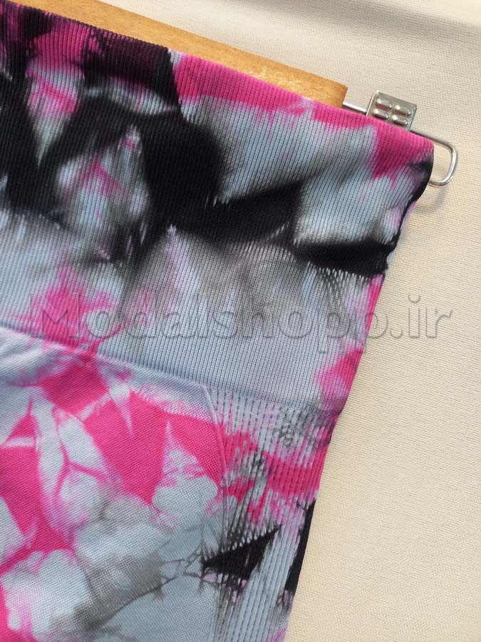 لگ سیملس پشت چین دار ابر و بادی _ Seamless Leggings