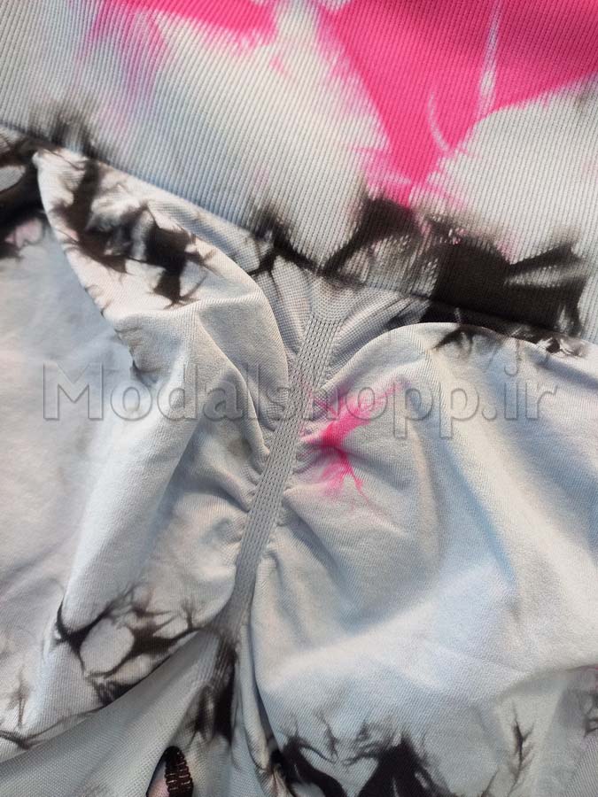 لگ سیملس پشت چین دار ابر و بادی _ Seamless Leggings