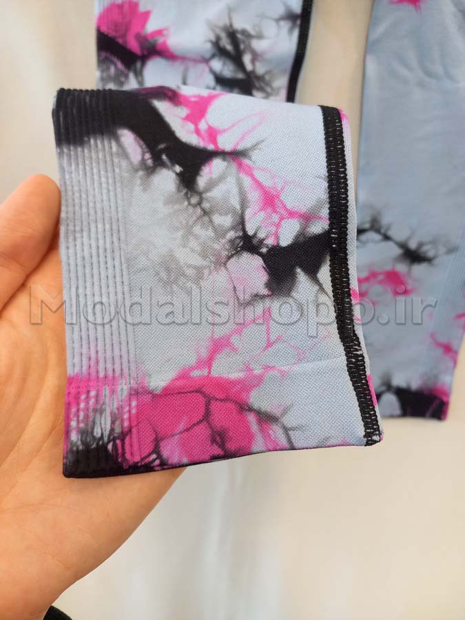 لگ سیملس پشت چین دار ابر و بادی _ Seamless Leggings
