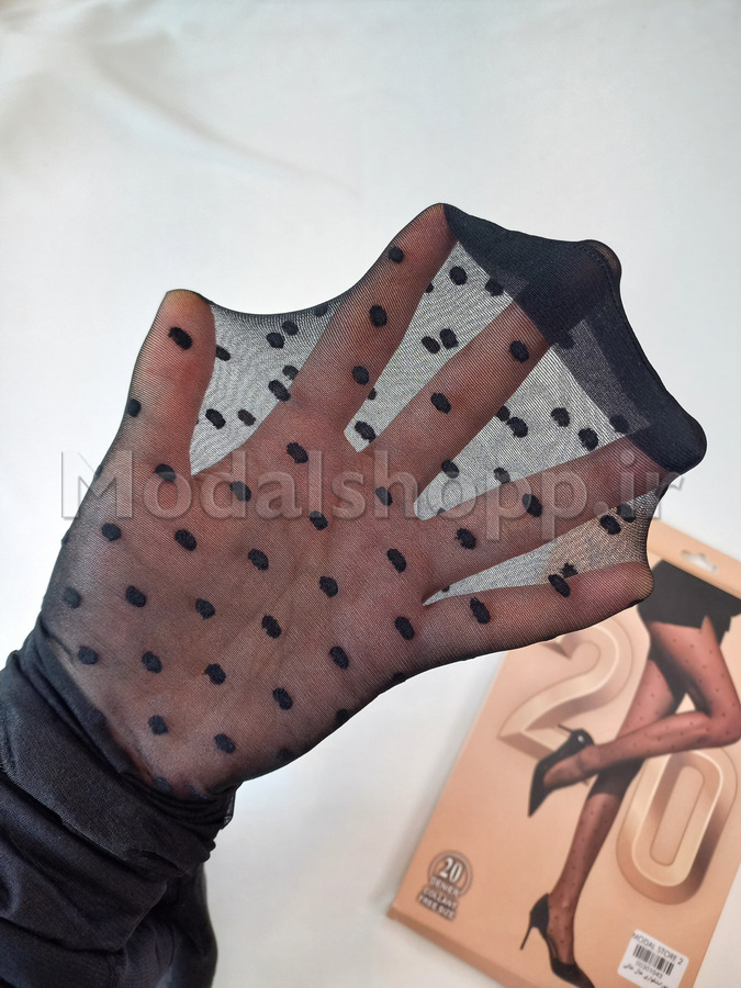 جورابشلواری خالدار ریز نخ 20