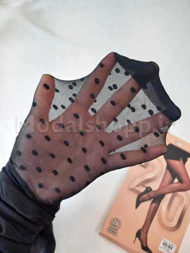 جورابشلواری خالدار ریز نخ 20
