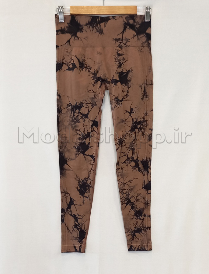 لگ سیملس پشت چین دار ابر و بادی _ Seamless Leggings
