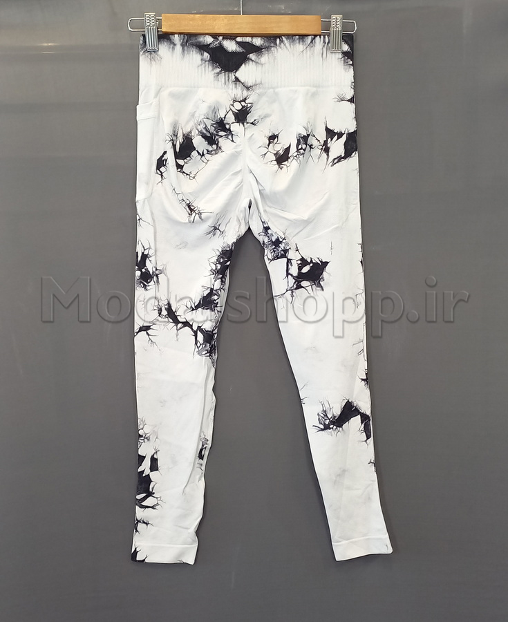 لگ سیملس پشت چین دار ابر و بادی _ Seamless Leggings