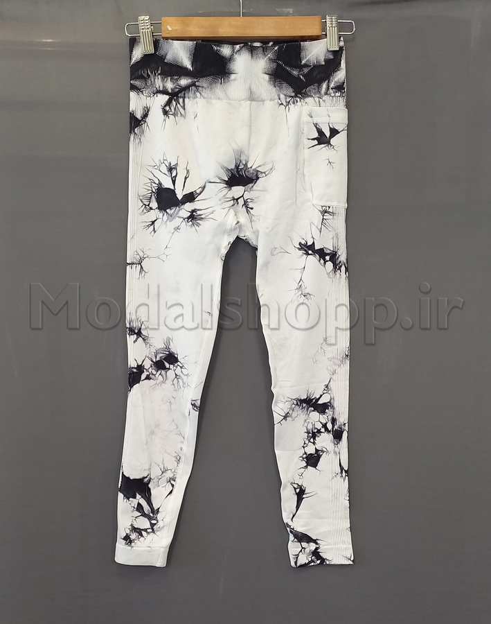 لگ سیملس پشت چین دار ابر و بادی _ Seamless Leggings