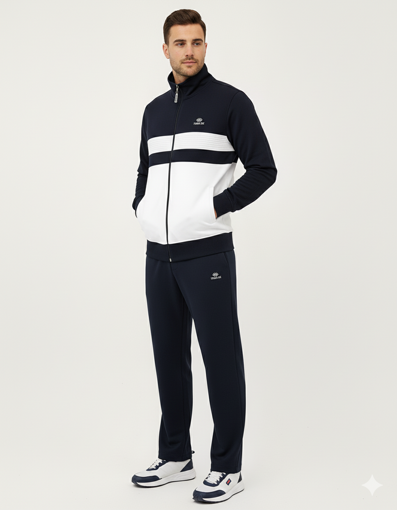 ست ورزشی مردانه تامی لایف (سایز S) ترک درجه یک | Tommy Life Men's Sports Set