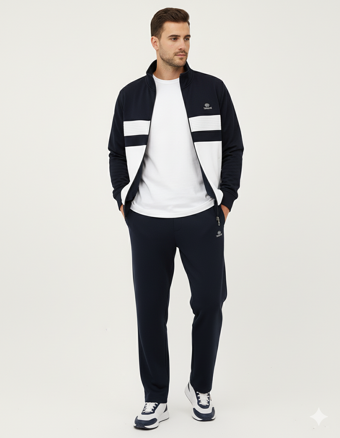 ست ورزشی مردانه تامی لایف (سایز S) ترک درجه یک | Tommy Life Men's Sports Set