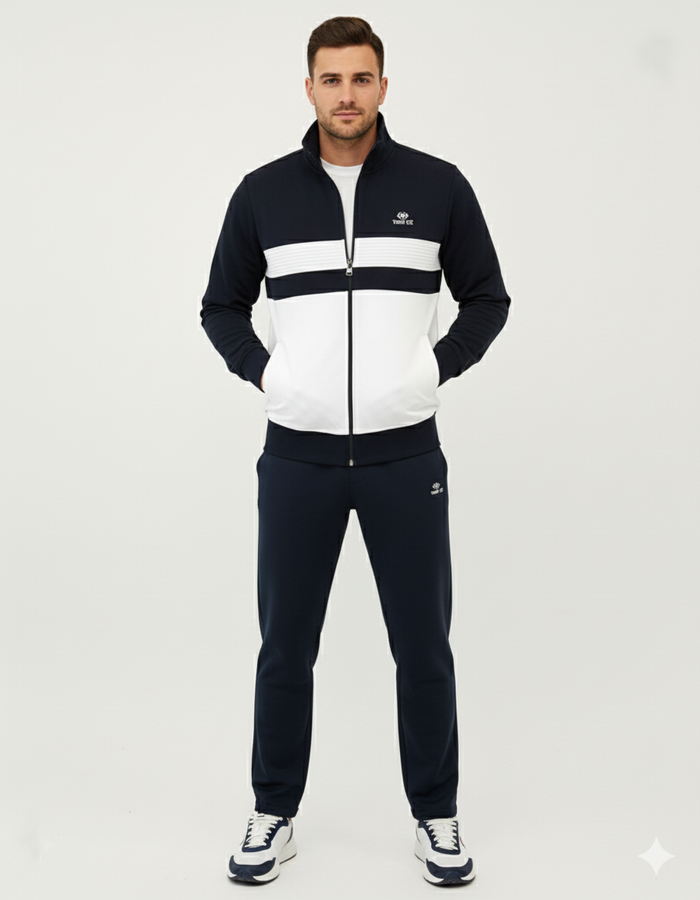 ست ورزشی مردانه تامی لایف (سایز S) ترک درجه یک | Tommy Life Men's Sports Set