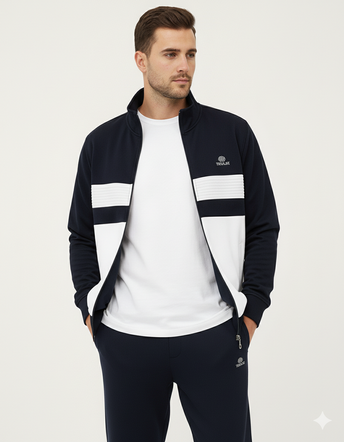 ست ورزشی مردانه تامی لایف (سایز S) ترک درجه یک | Tommy Life Men's Sports Set