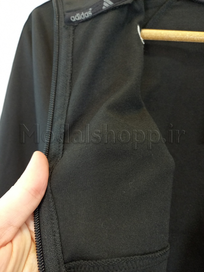 ست ورزشی مردانه آدیداس، مشکی، ترک درجه یک | Adidas men's sports set