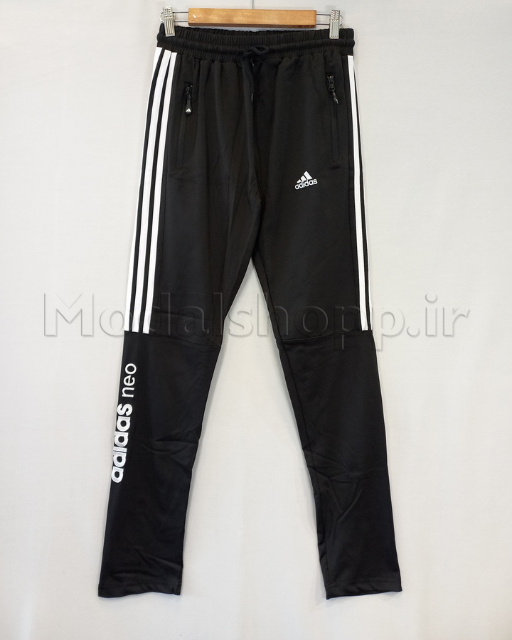 ست ورزشی مردانه آدیداس، مشکی، ترک درجه یک | Adidas men's sports set
