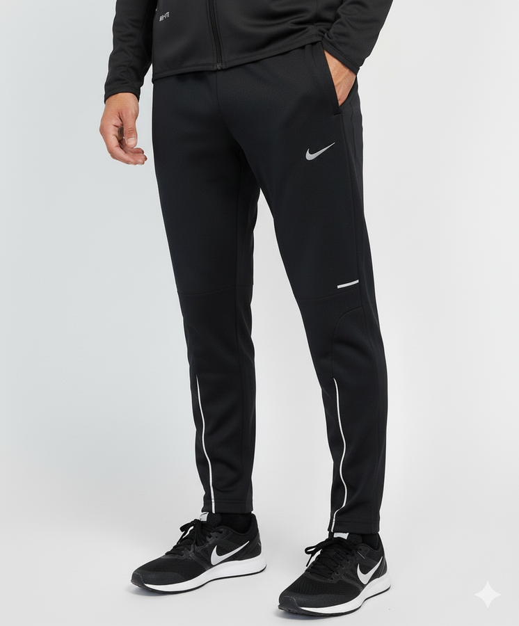 ست ورزشی مردانه نایک فینگردار ، مشکی، ترک درجه یک | Nike men's sports set