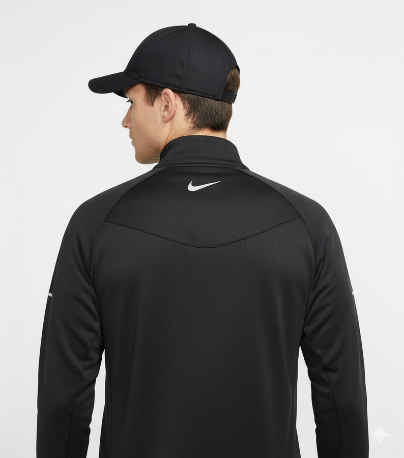 ست ورزشی مردانه نایک فینگردار ، مشکی، ترک درجه یک | Nike men's sports set