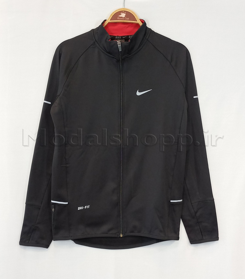 ست ورزشی مردانه نایک فینگردار ، مشکی، ترک درجه یک | Nike men's sports set