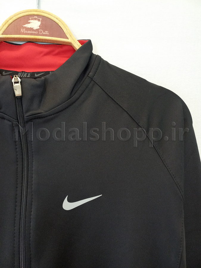 ست ورزشی مردانه نایک فینگردار ، مشکی، ترک درجه یک | Nike men's sports set