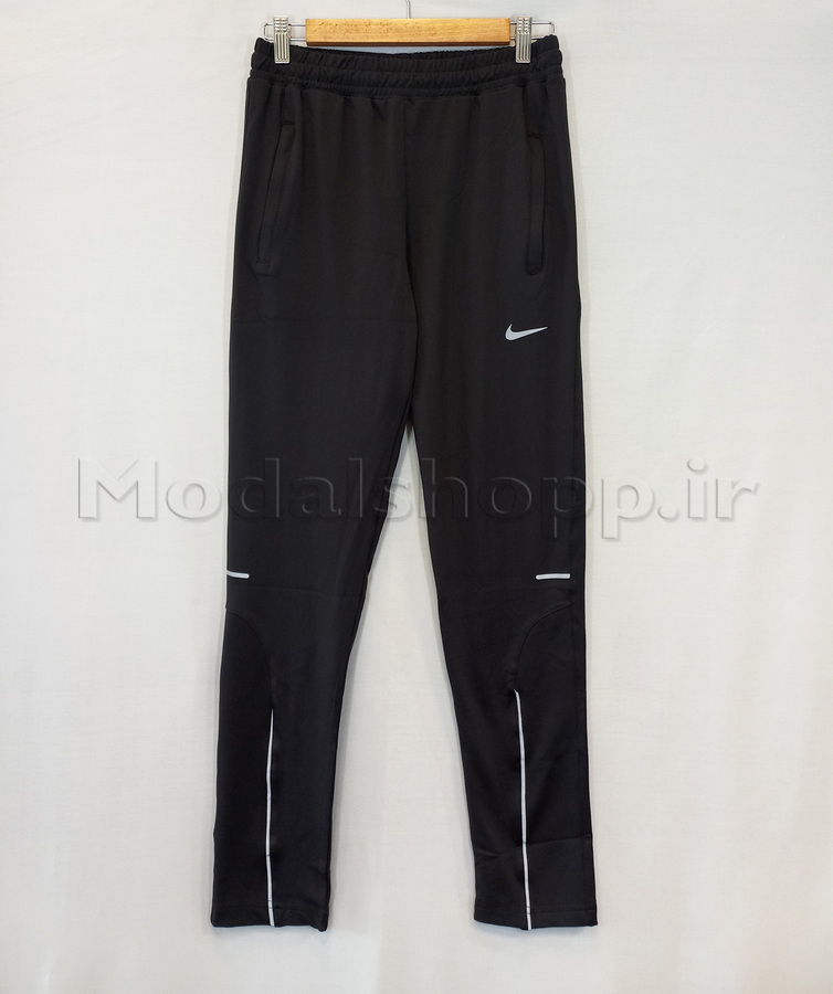ست ورزشی مردانه نایک فینگردار ، مشکی، ترک درجه یک | Nike men's sports set