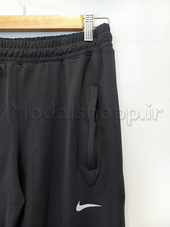 ست ورزشی مردانه نایک فینگردار ، مشکی، ترک درجه یک | Nike men's sports set