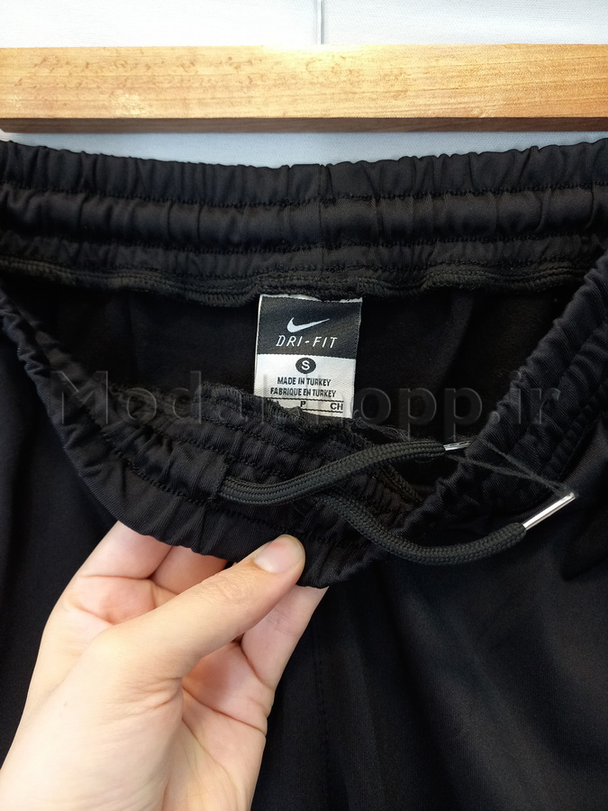ست ورزشی مردانه نایک فینگردار ، مشکی، ترک درجه یک | Nike men's sports set