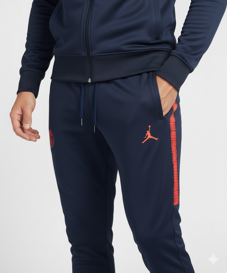 ست ورزشی مردانه پاریس، سورمه ای، ترک درجه یک |  men's sports set