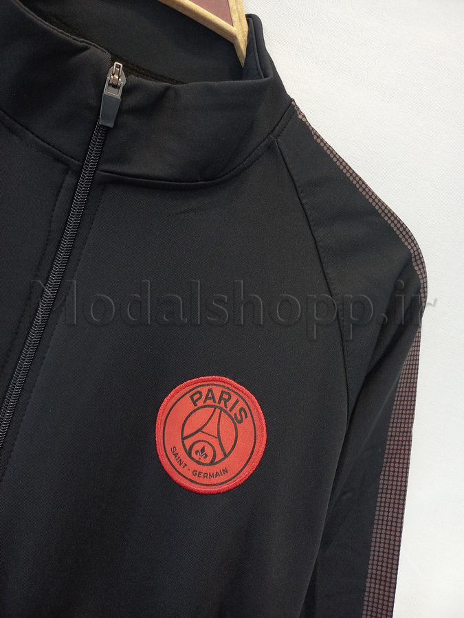 ست ورزشی مردانه پاری‌سن ژرمن ، مشکی، ترک درجه یک |   Paris Saint-Germain F.C. men's sports set