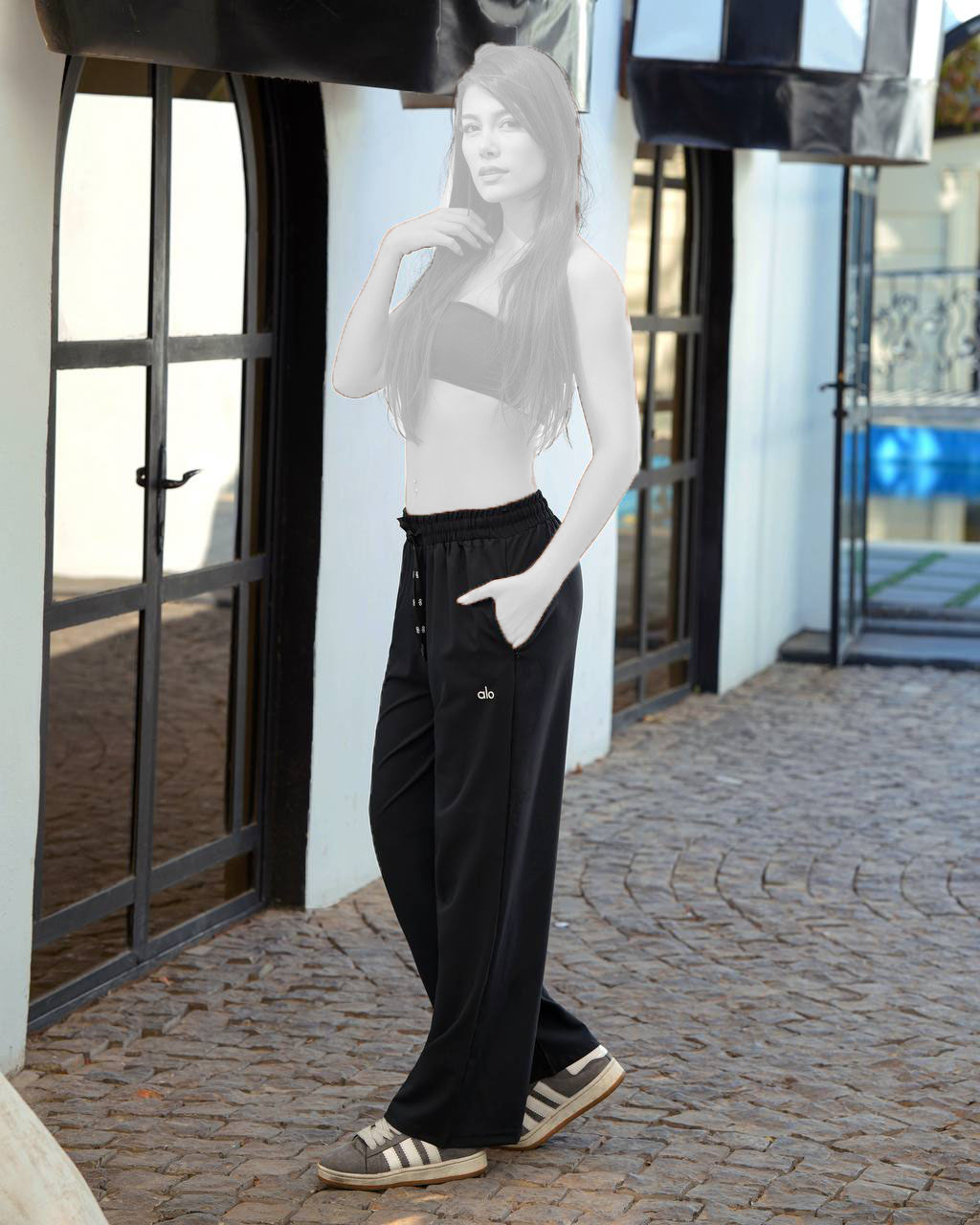 شلوار بگ زنانه alo