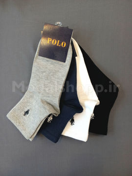 جوراب نیم ساق مردانه پولو | POLO