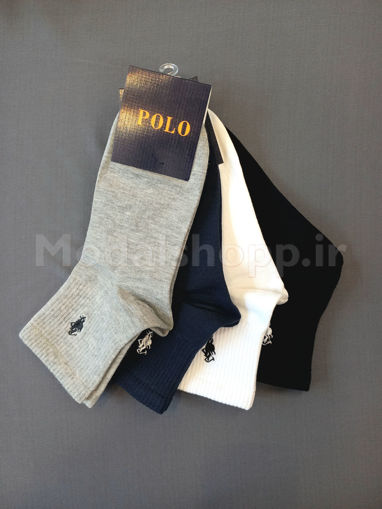 جوراب نیم ساق مردانه پولو | POLO