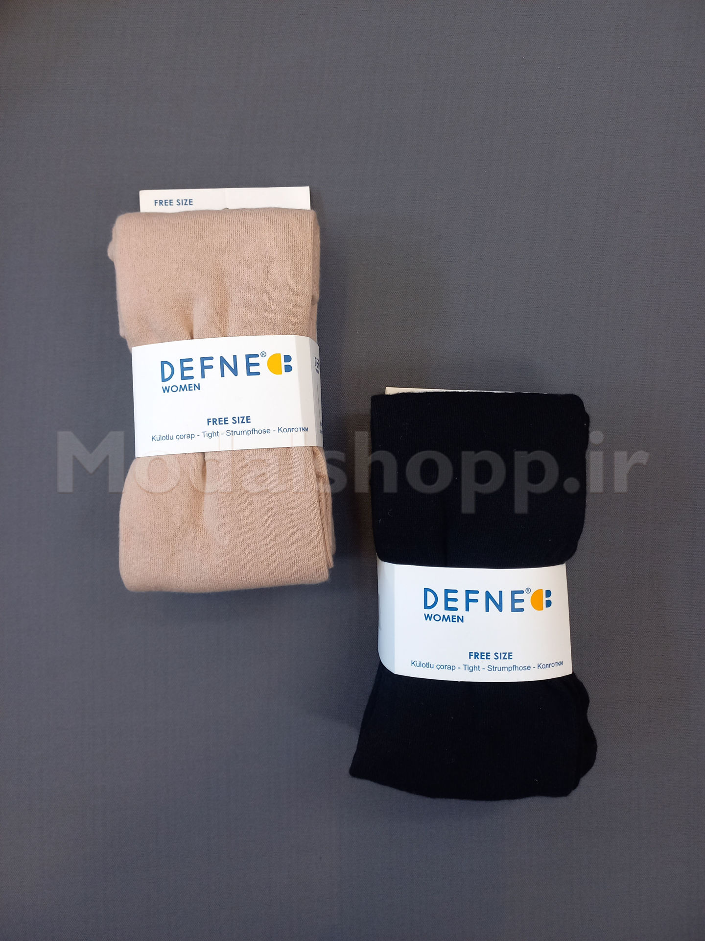 جورابشلواری ساده پاییزه زنانه دفنه | Defne