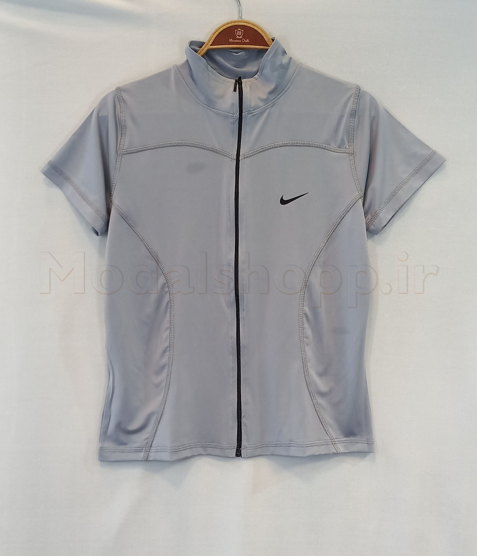 تیشرت ورزشی تمام زیپ نایک زنانه