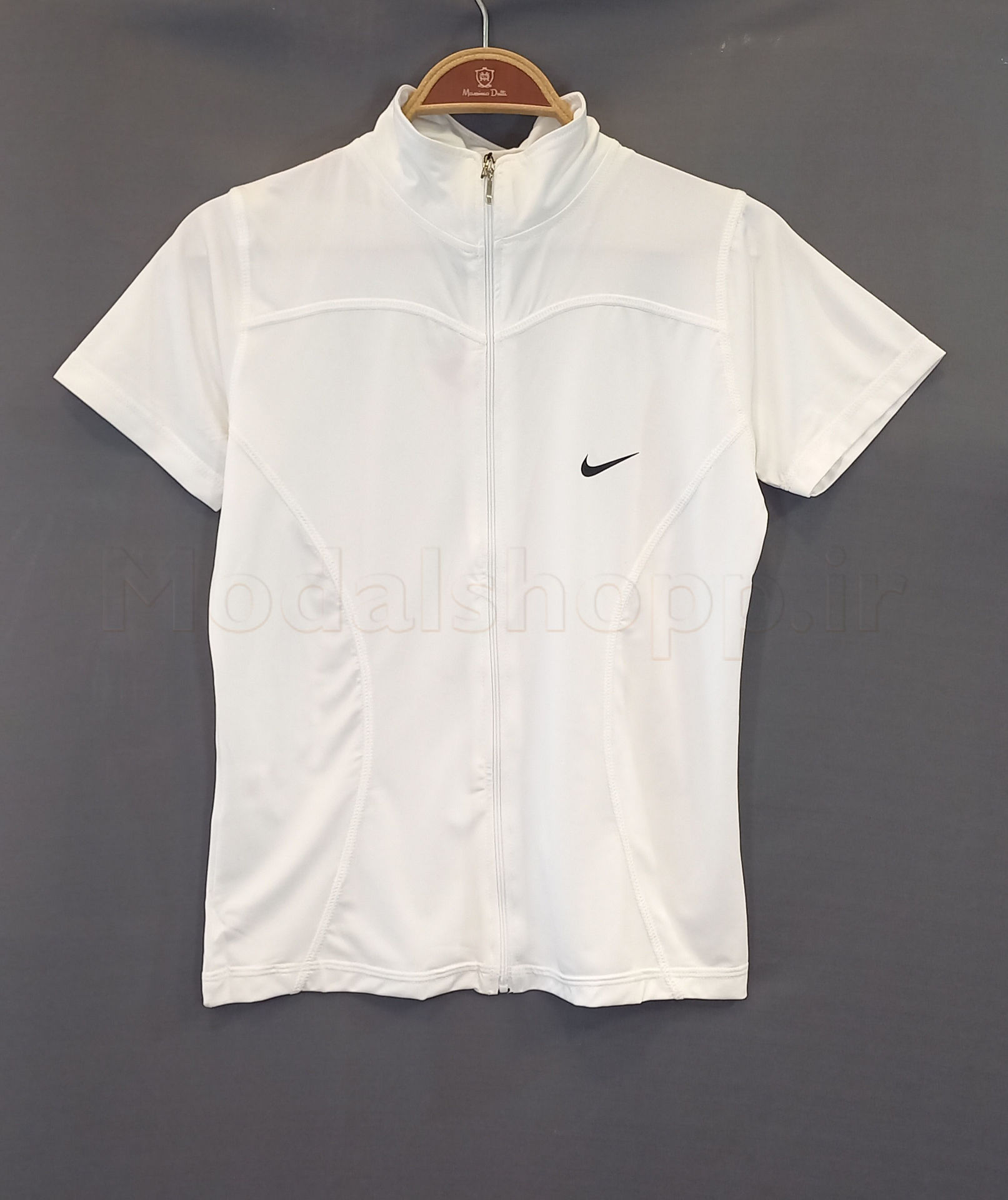 تیشرت ورزشی تمام زیپ نایک زنانه