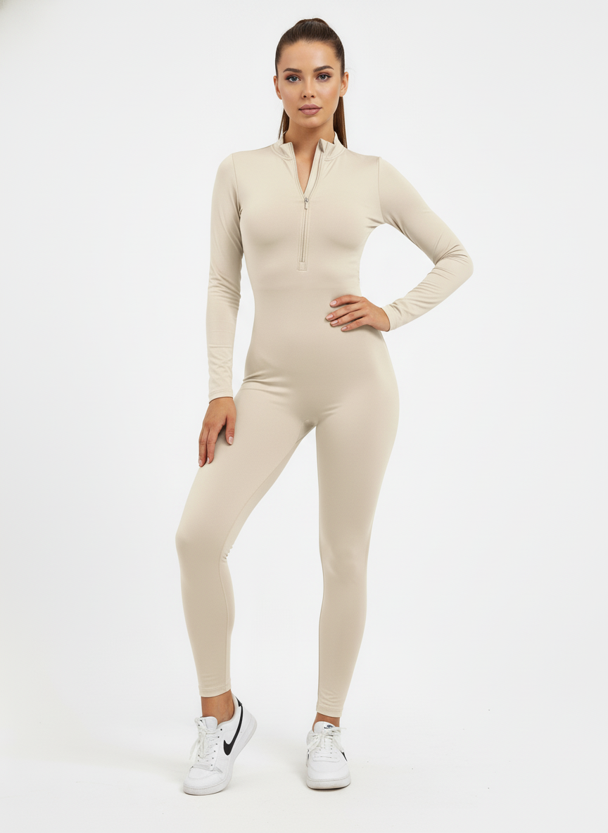 اوورال نیم زیپ وارداتی - Gym Overall