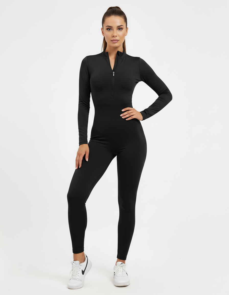 اوورال نیم زیپ وارداتی - Gym Overall