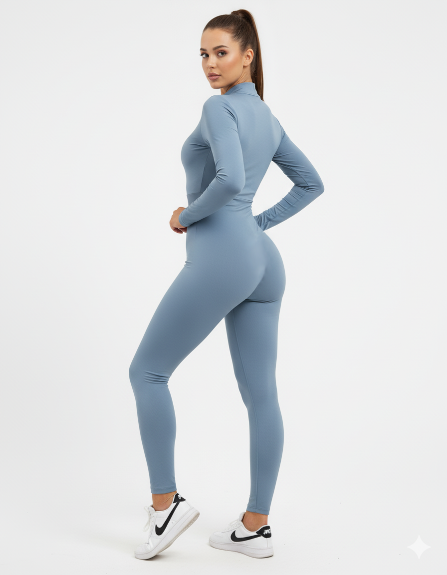 اوورال نیم زیپ وارداتی - Gym Overall