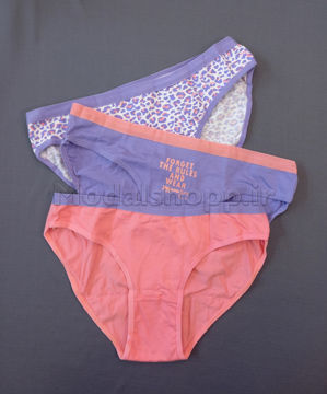 شورت اسلیپ زنانه و دخترانه نخی دومینانت ، بسته 3 عددی طرح پلنگی (سایز M)