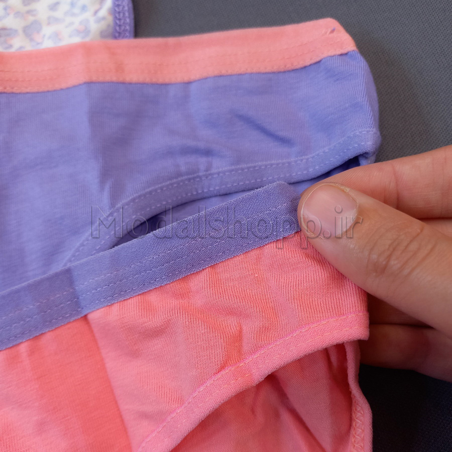 شورت اسلیپ زنانه و دخترانه نخی دومینانت ، بسته 3 عددی طرح پلنگی (سایز M)