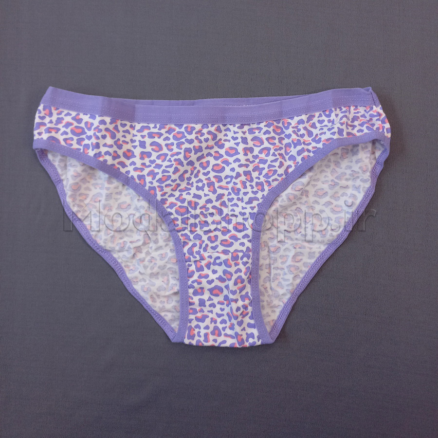 شورت اسلیپ زنانه و دخترانه نخی دومینانت ، بسته 3 عددی طرح پلنگی (سایز M)