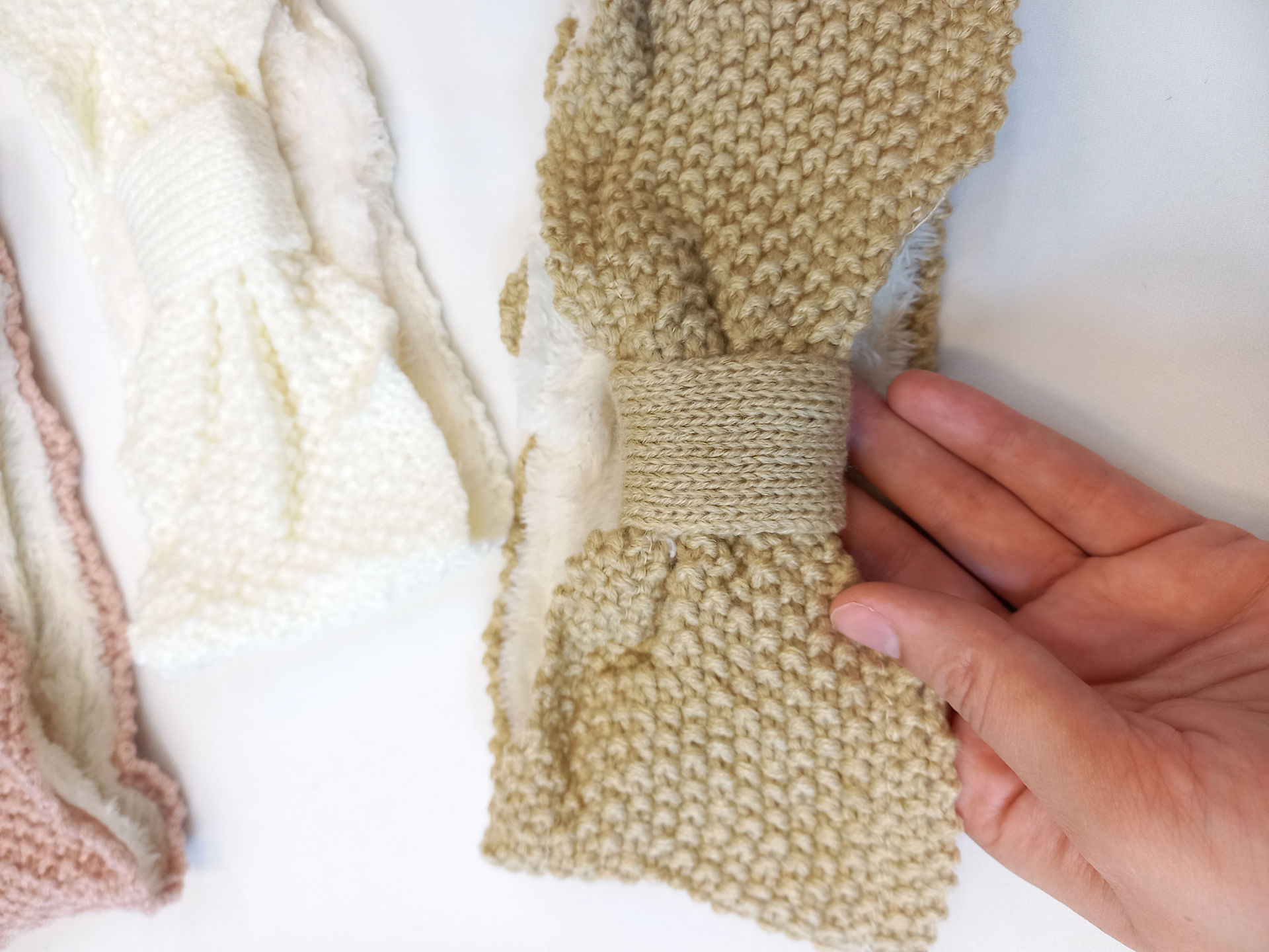 تل سر بافت زنانه پاپیونی