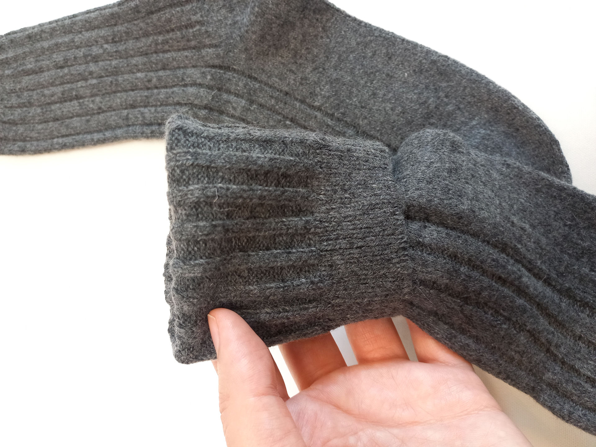 جوراب ساقدار پشمی مردانه کبریتی