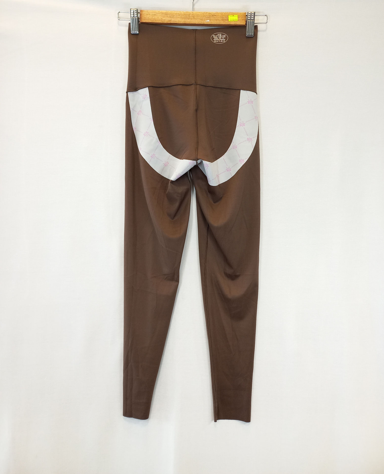 لگ مات ورزشی شکلاتی زنانه، کمر گنی و لیفت کننده باسن اسپاندکس | spandex leggings