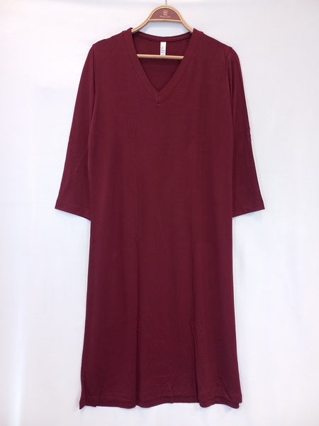 پیراهن آستین سه ربع زنانه Evli کد657 (سایز بزرگ)